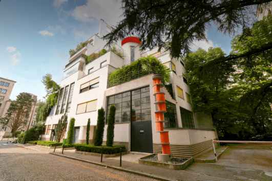 Vente d'un appartement historique rue Mallet-Stevens, l’appartement prestigieux de l’architecte construit en 1927.